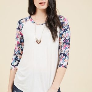 Modcloth floral tee